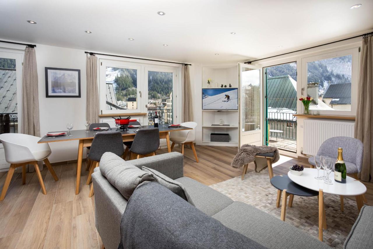 Le Panoramic Mont Blanc Apartment - Chamonix All Year Exteriér fotografie